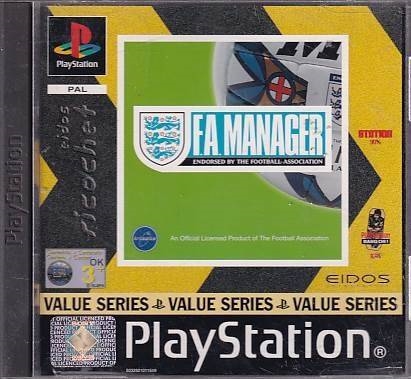 F.A. Manager - PlayStation 1 (B Grade) (Genbrug)